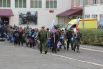 Мобилизованные жители Иркутской области отправляются в военно-учебный центр.