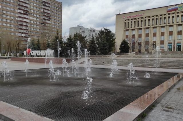 В Оренбурге готовятся к консервации фонтанов