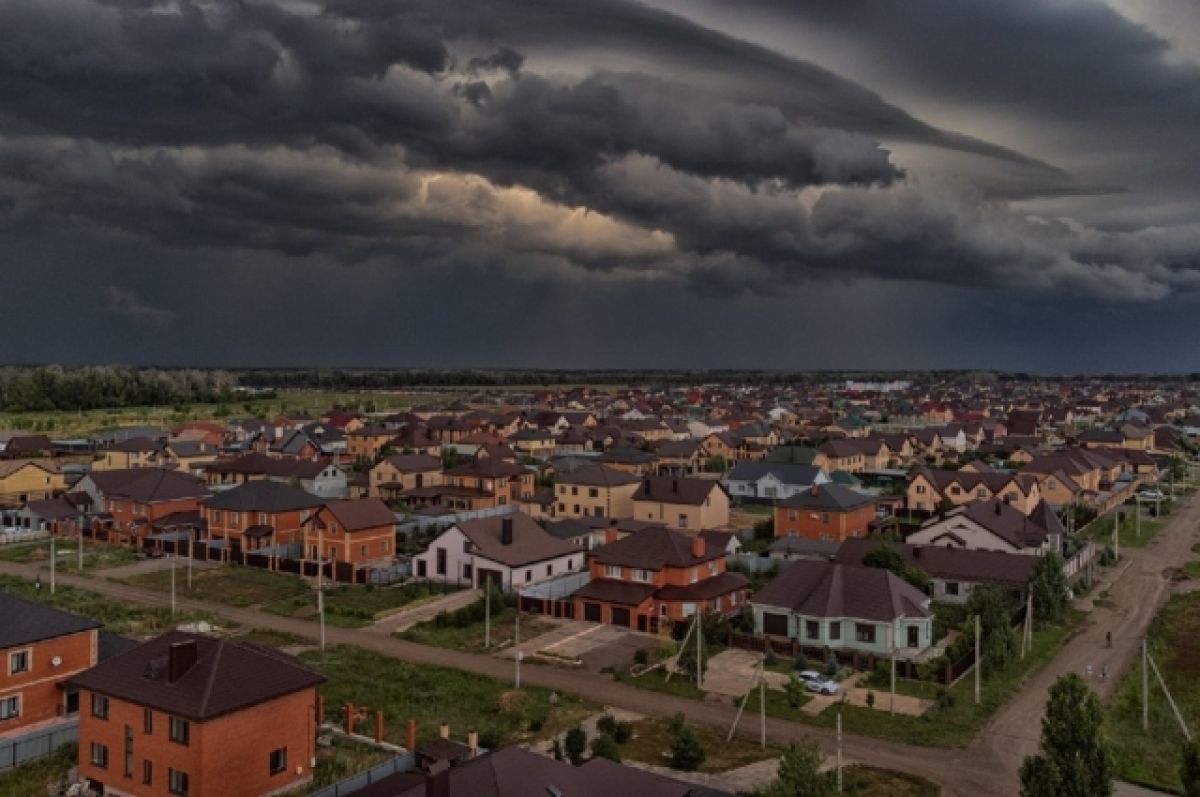 Во Владимирской области в ближайшие часы ожидается сильная гроза с дождем