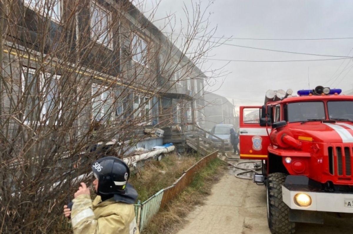 В Якутске в результате пожара в жилом доме погиб ребёнок