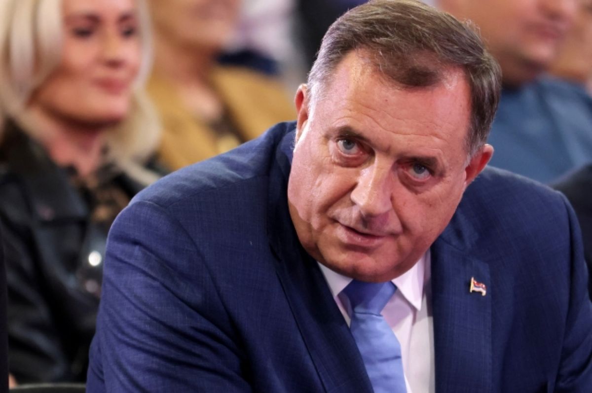 Додик заявил о победе на выборах на пост президента Республики Сербской