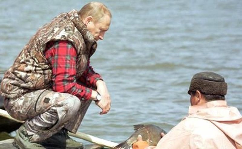 Встреча Владимира Путина с рыбаками