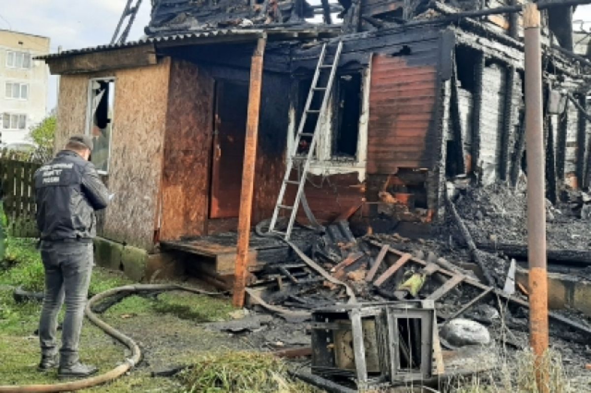 ГУ МЧС по Тверской области сообщило подробности пожара, где погиб мужчина |  АиФ Тверь