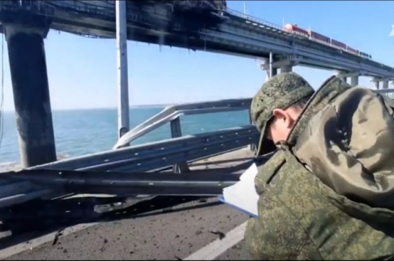 ЧП на Крымском мосту. 
