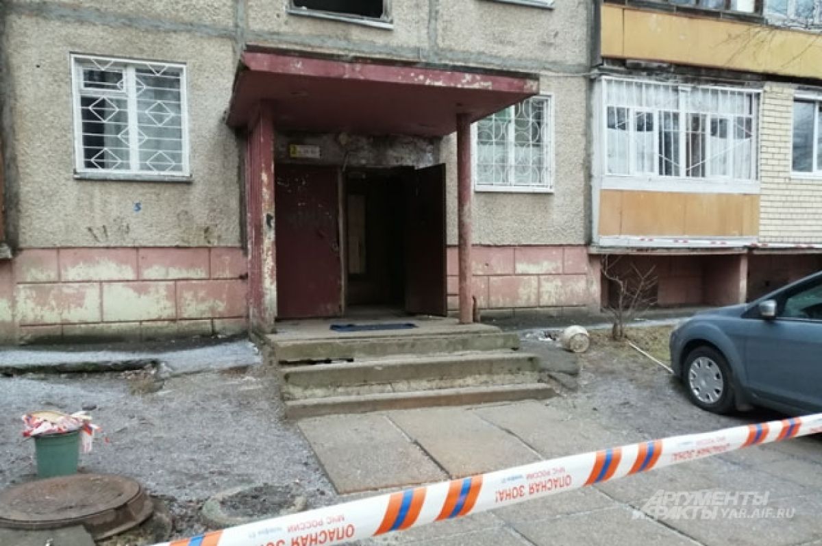 В Ростове-на-Дону взрыв частично разрушил квартиру в переулке Днепровском