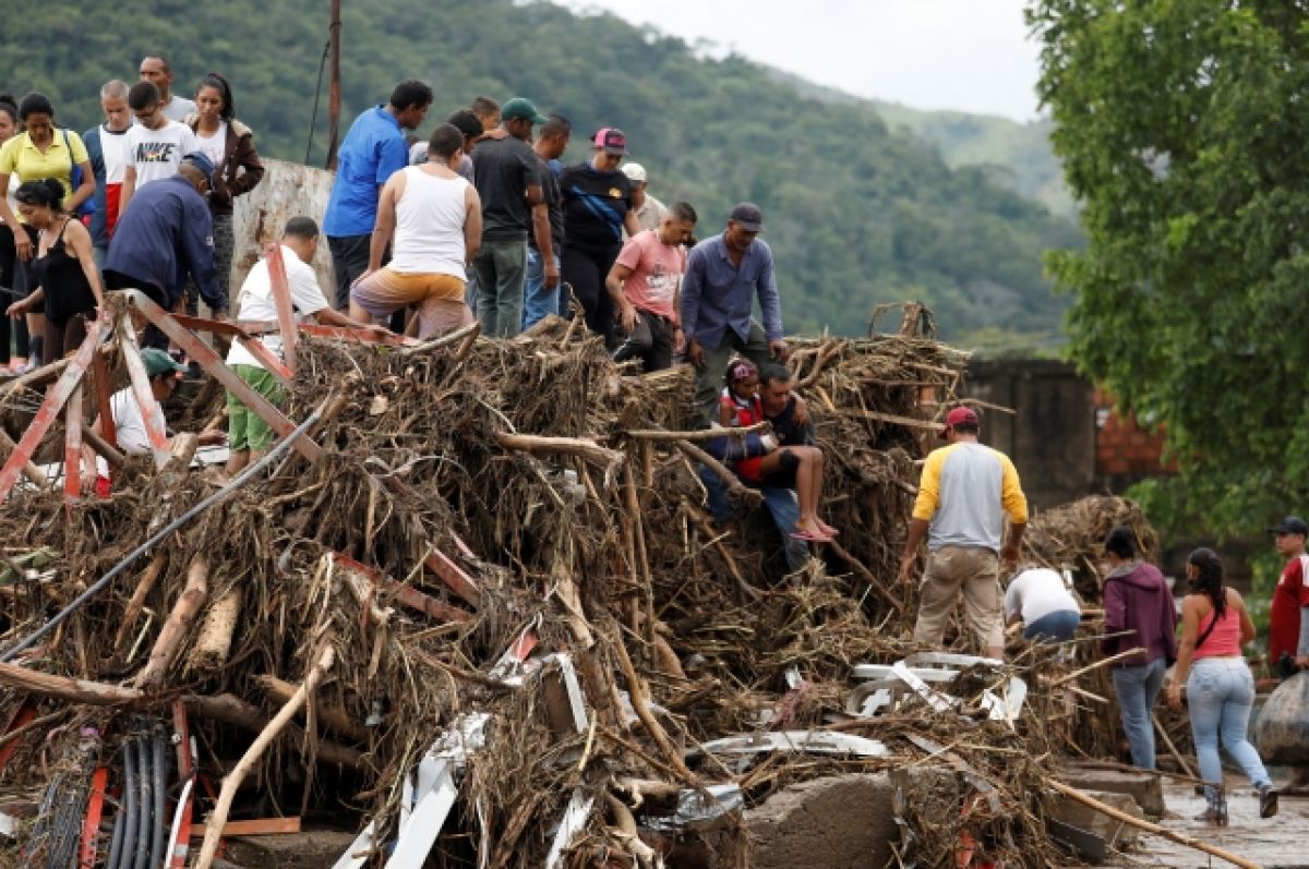 Число погибших в результате наводнения в Венесуэле возросло до 25 человек