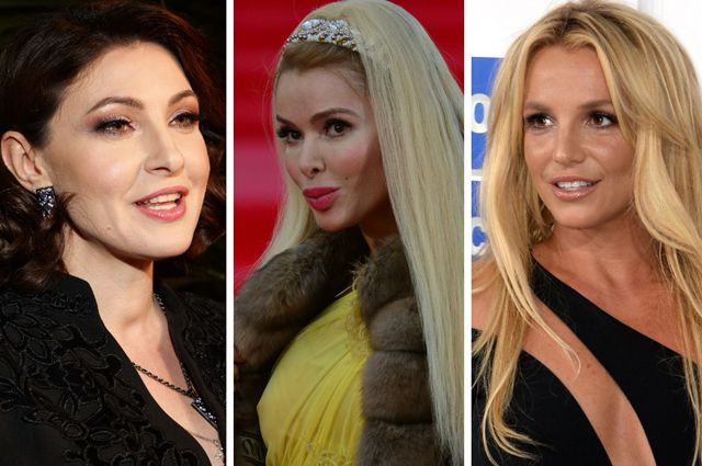 Анастасия Макеева, Алена Кравец и Бритни Спирс.