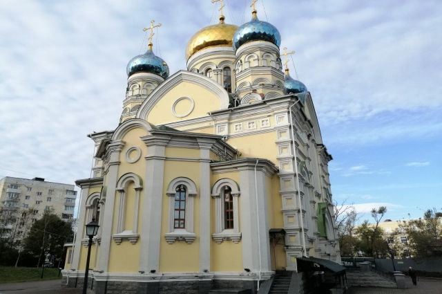 Восстановленный храм снова радует Владивосток.