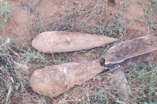 В Ростошах обнаружены три снаряда