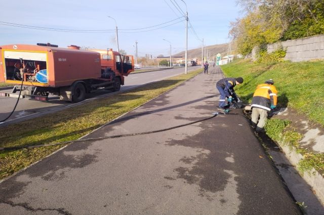 Всего в Красноярске проведено почти 190 км ливневой канализации.
