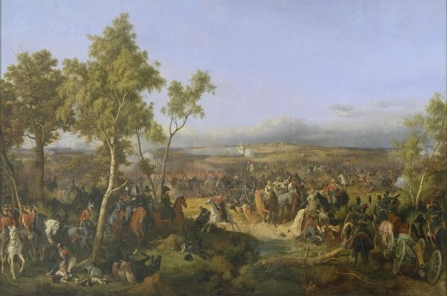 «Сражение при Тарутине 6 октября 1812 года». Петер фон Гесс.
