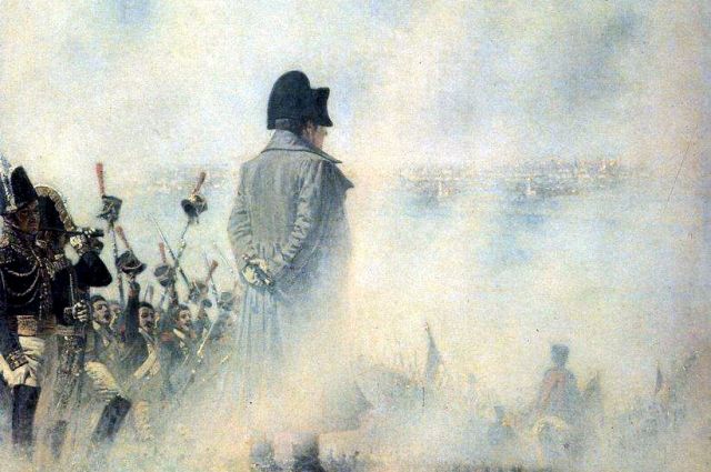 Перед Москвою. Ожидание депутации бояр. Наполеон на Поклонной горе. Верещагин (1891—1892). 