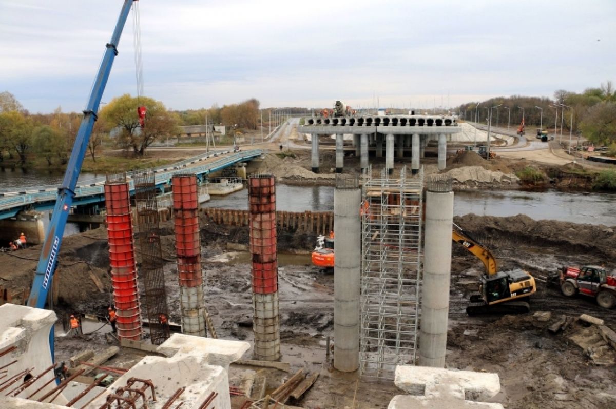 Брянский губернатор недоволен строительством Славянского моста