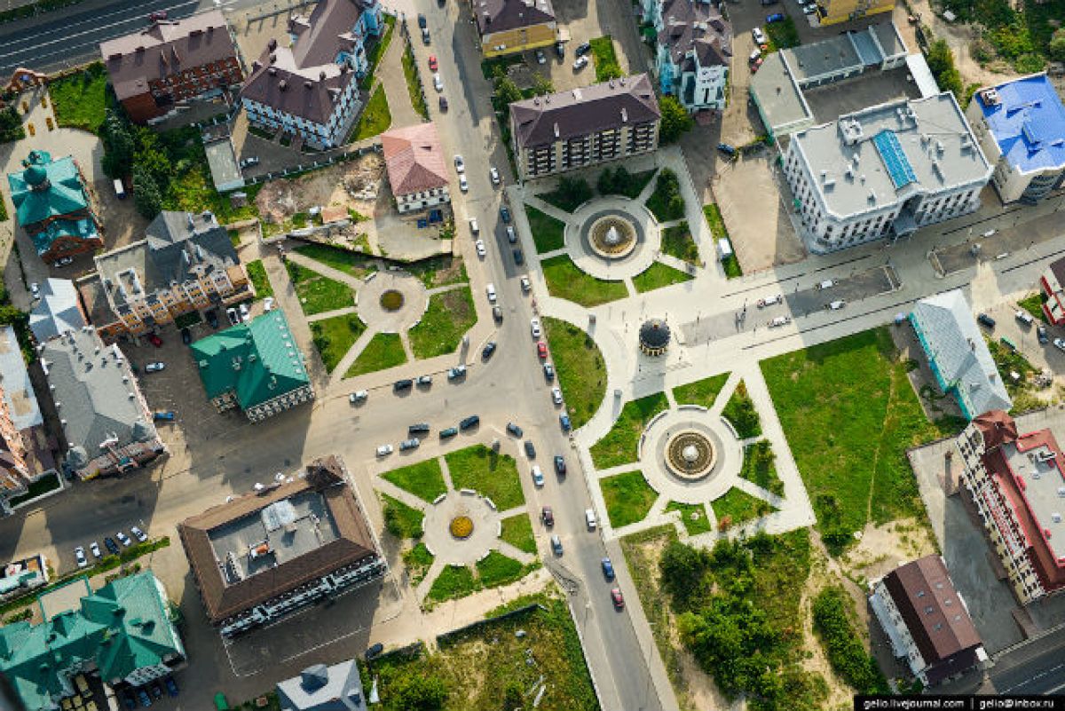 Фото сверху казань вид