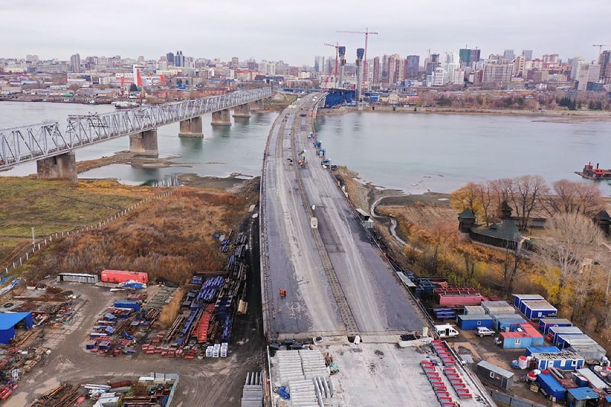 Фото новый мост новосибирск фото