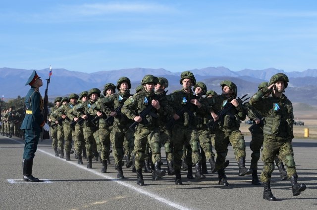 Российские миротворцы в Нагорном Карабахе. 