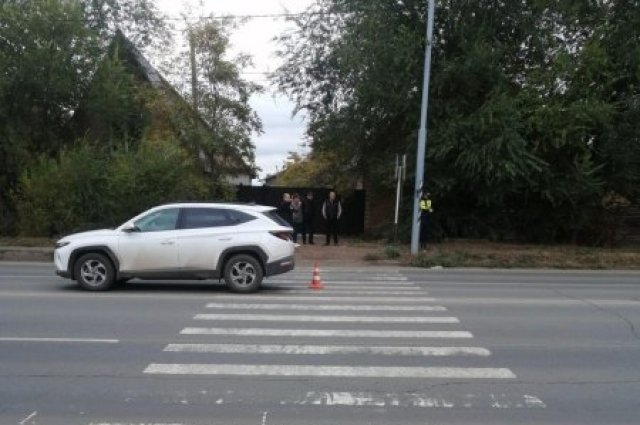 На улице Донгузской сбили 10-летнего пешехода