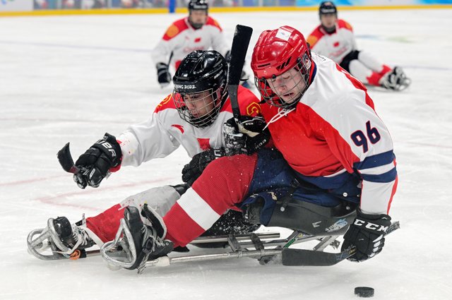 Оборудование для следж-хоккея выпускают в России.