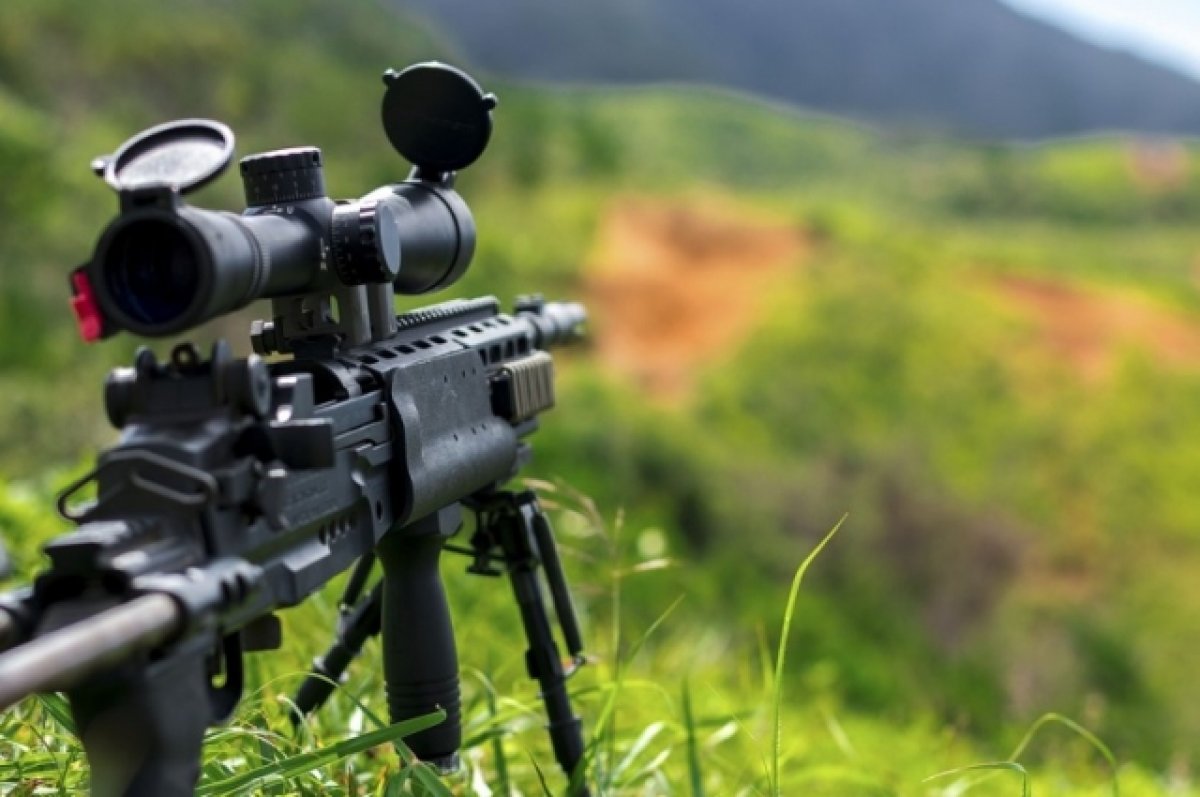 Снайпер рассказал, как подбил БМП ВСУ из винтовки