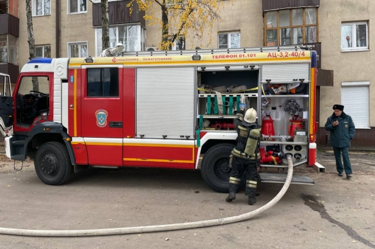 Пожар на улице Небольсина в Воронеже ликвидировали | АиФ Воронеж