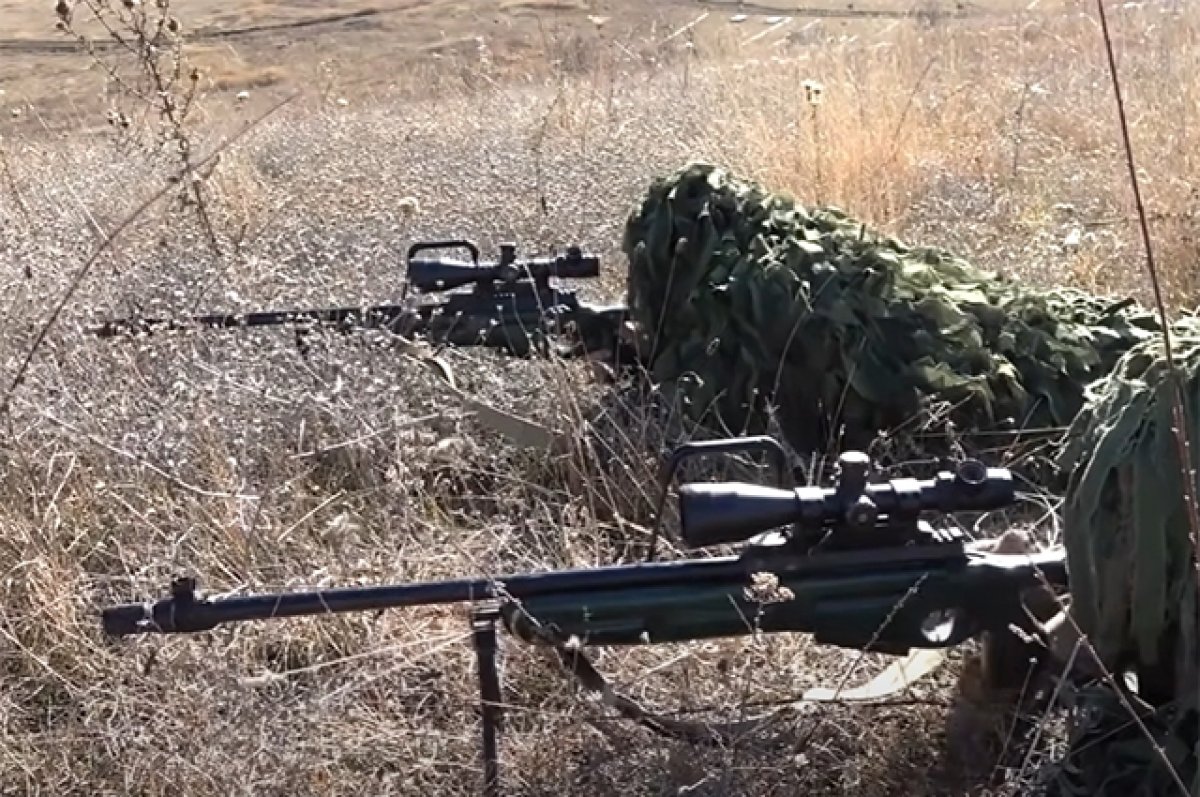 РИА Новости: российские снайперы испытают в ходе СВО новую винтовку