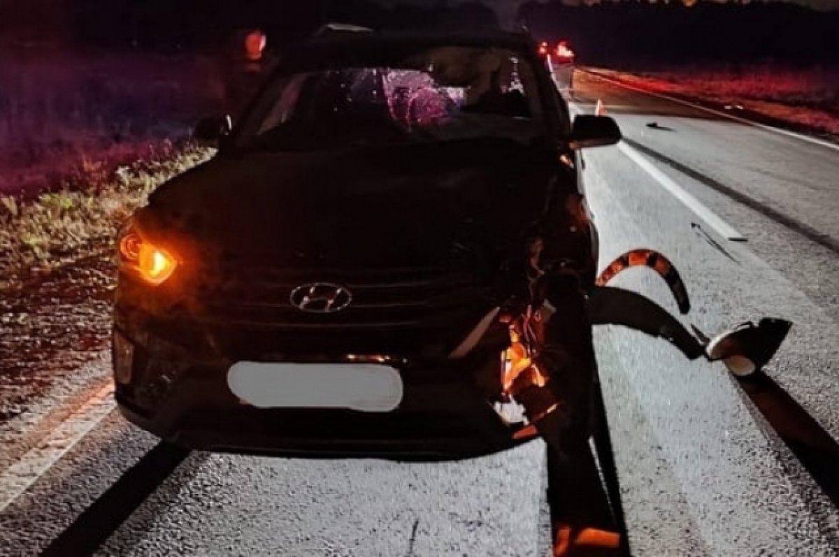 Автомобиль Hyundai Creta насмерть сбил 33-летнего мужчину в Брянском районе