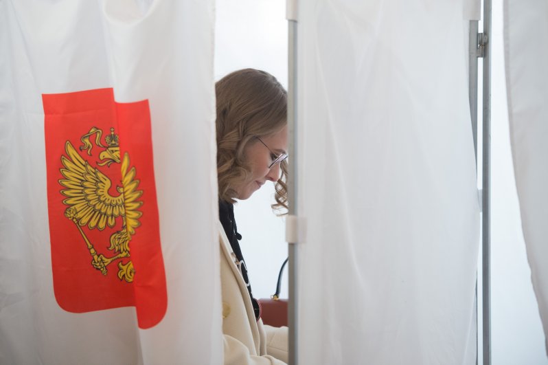 На выборах 2018 года Собчак была кандидатом в президенты.