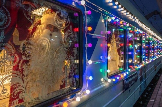 В Оренбуржье впервые приедет поезд Деда Мороза