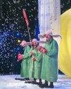 Снежное шоу Славы Полунина в пермском театре оперы и балета.