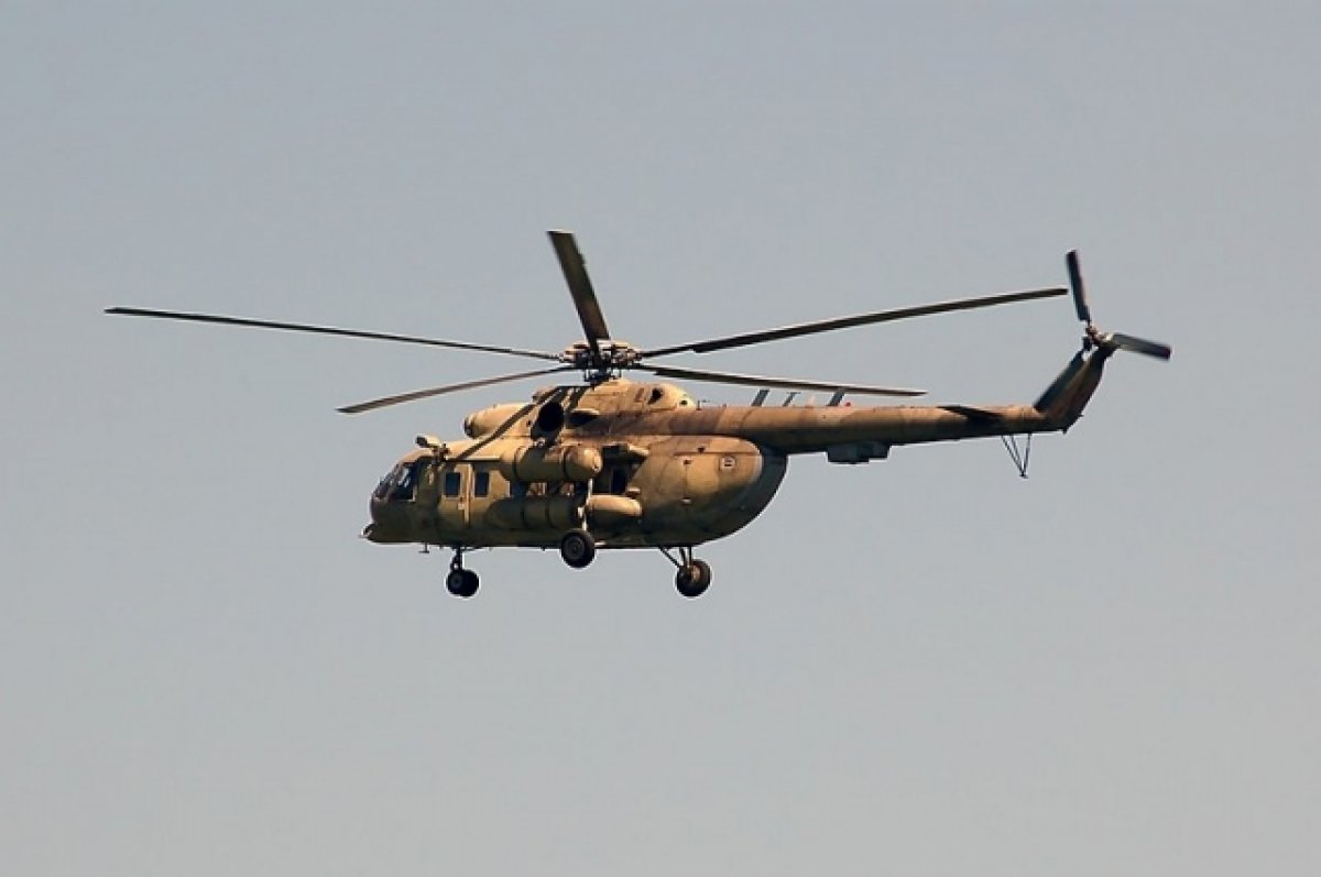 Российская авиация сбила украинский Ми-8 в Запорожской области
