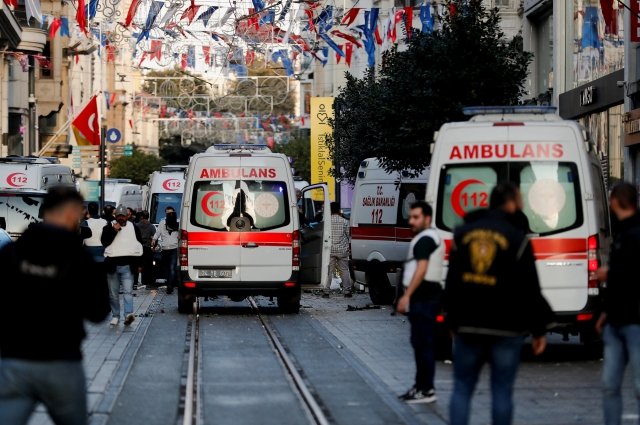 В центре Стамбула погремел взрыв