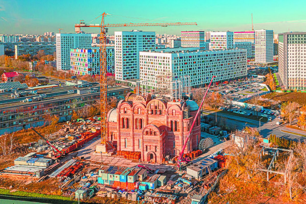Духовный рост. В СВАО строится один из самых больших храмов Москвы