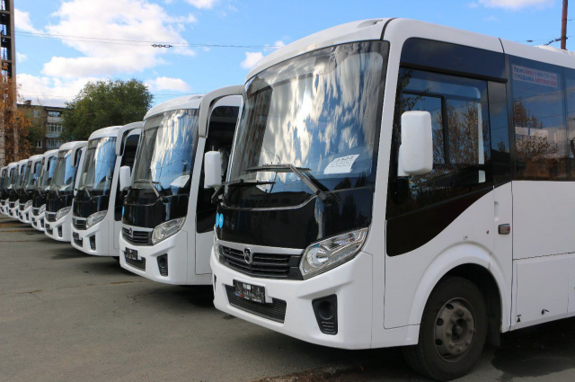 В Оренбуржье привезут 102 новых автобуса