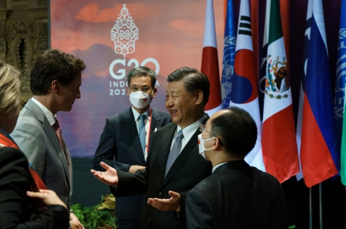 Си Цзиньпин отчитал премьера Канады Трюдо за утечку их разговора в СМИ