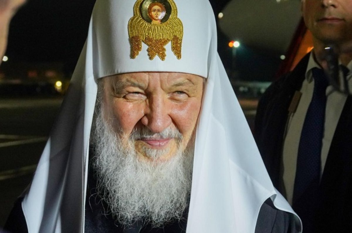 Патриарх Кирилл заявил, что ему закрыли въезд в Евросоюз