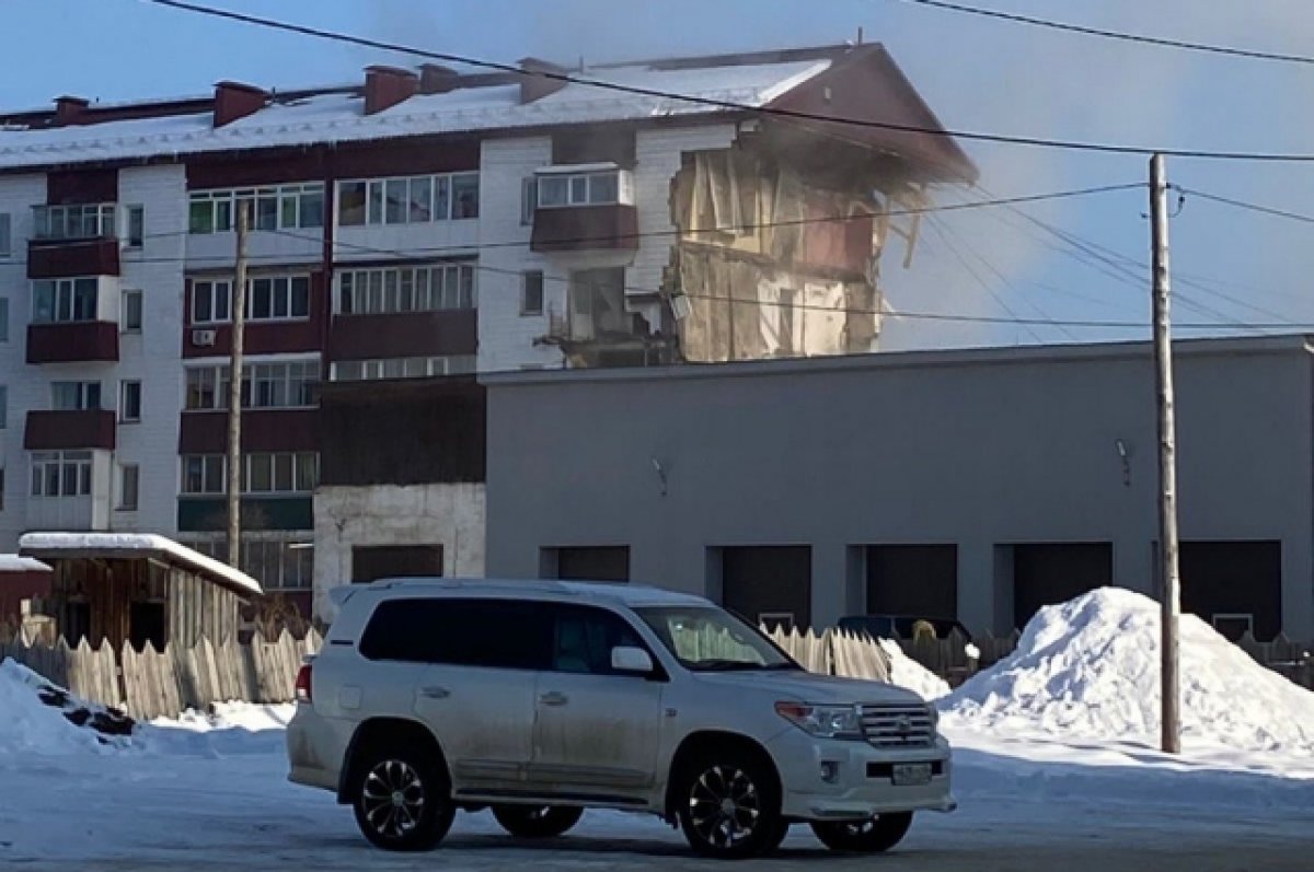 При взрыве газа в доме на Сахалине пострадали девять человек