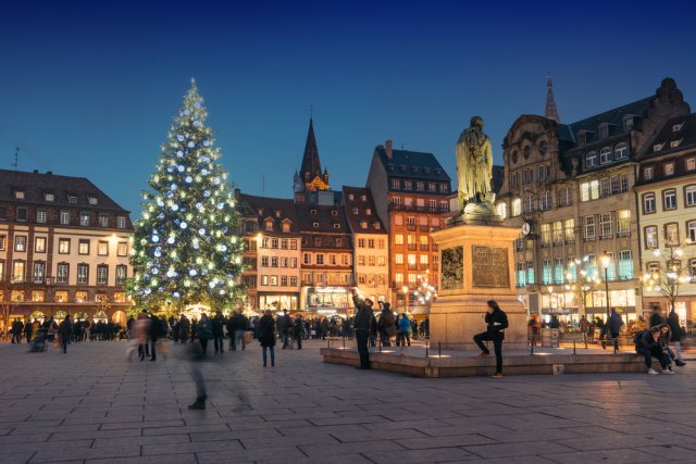 «Столица Рождества» Франции Страсбург.