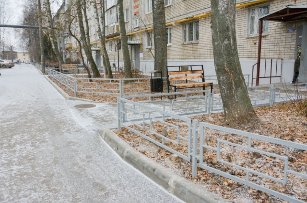 Двор обустроили на улице Рябцева в Нижнем Новгороде | АиФ Нижний Новгород