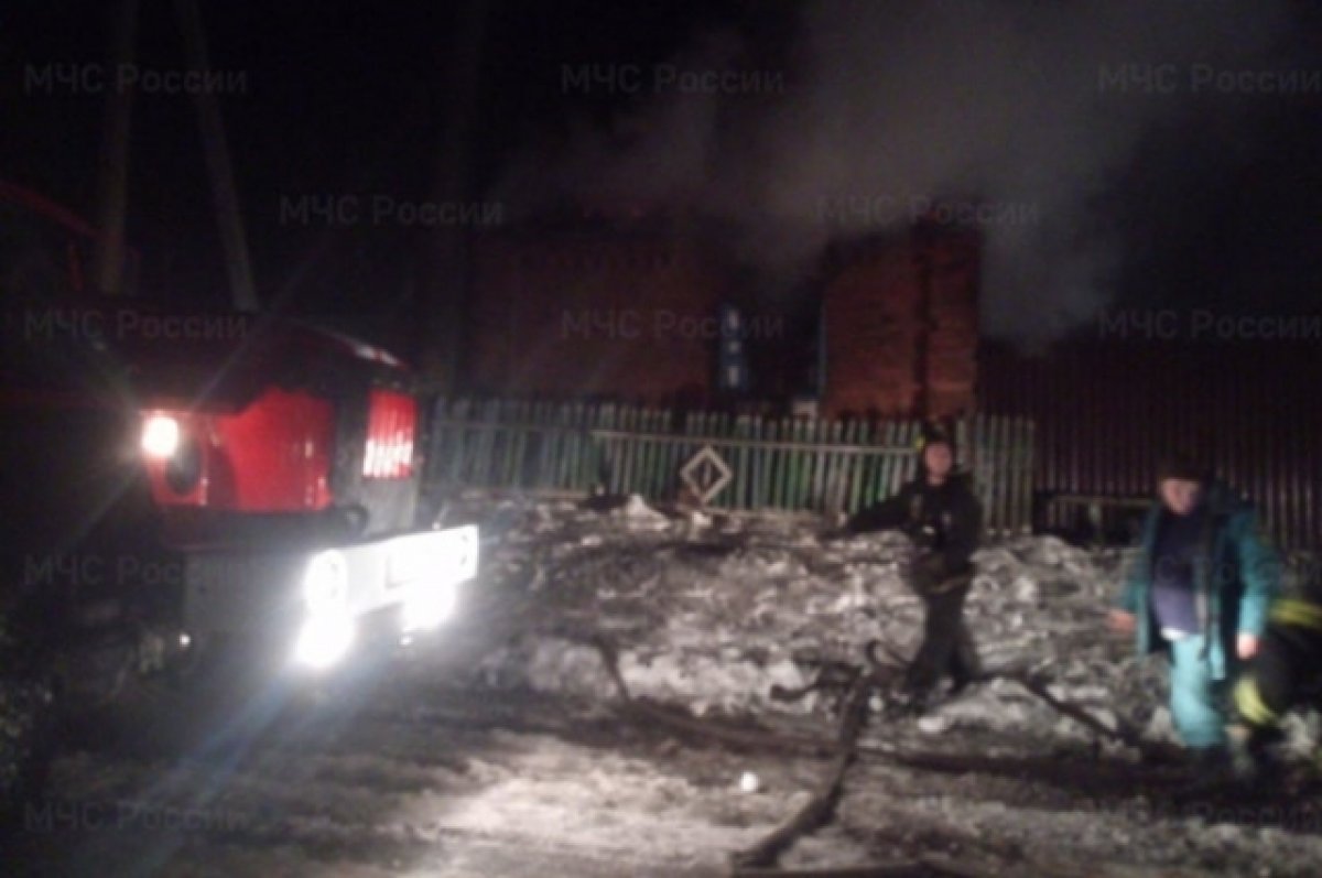 На пожаре в Клинцовском районе погибла 80-летняя женщина