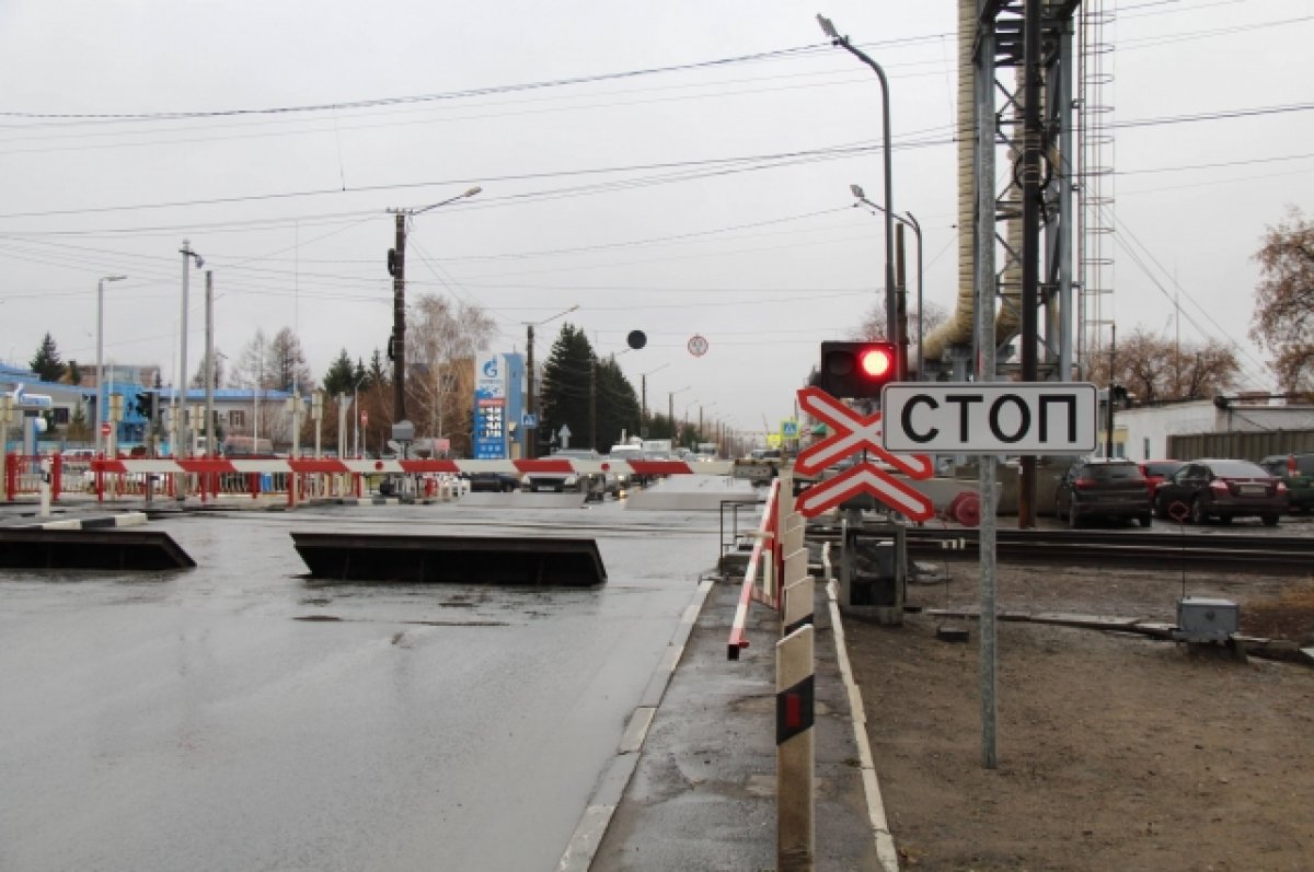 С начала года более 1000 омских водителей нарушили ПДД на ж/д переездах |  АиФ Омск