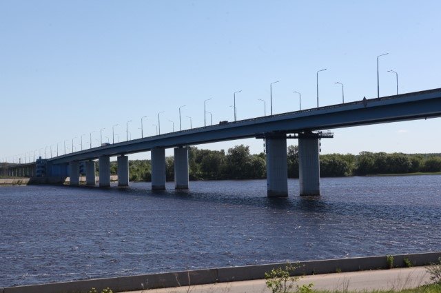 В районе Юбилейного моста объявлен режим ЧС.