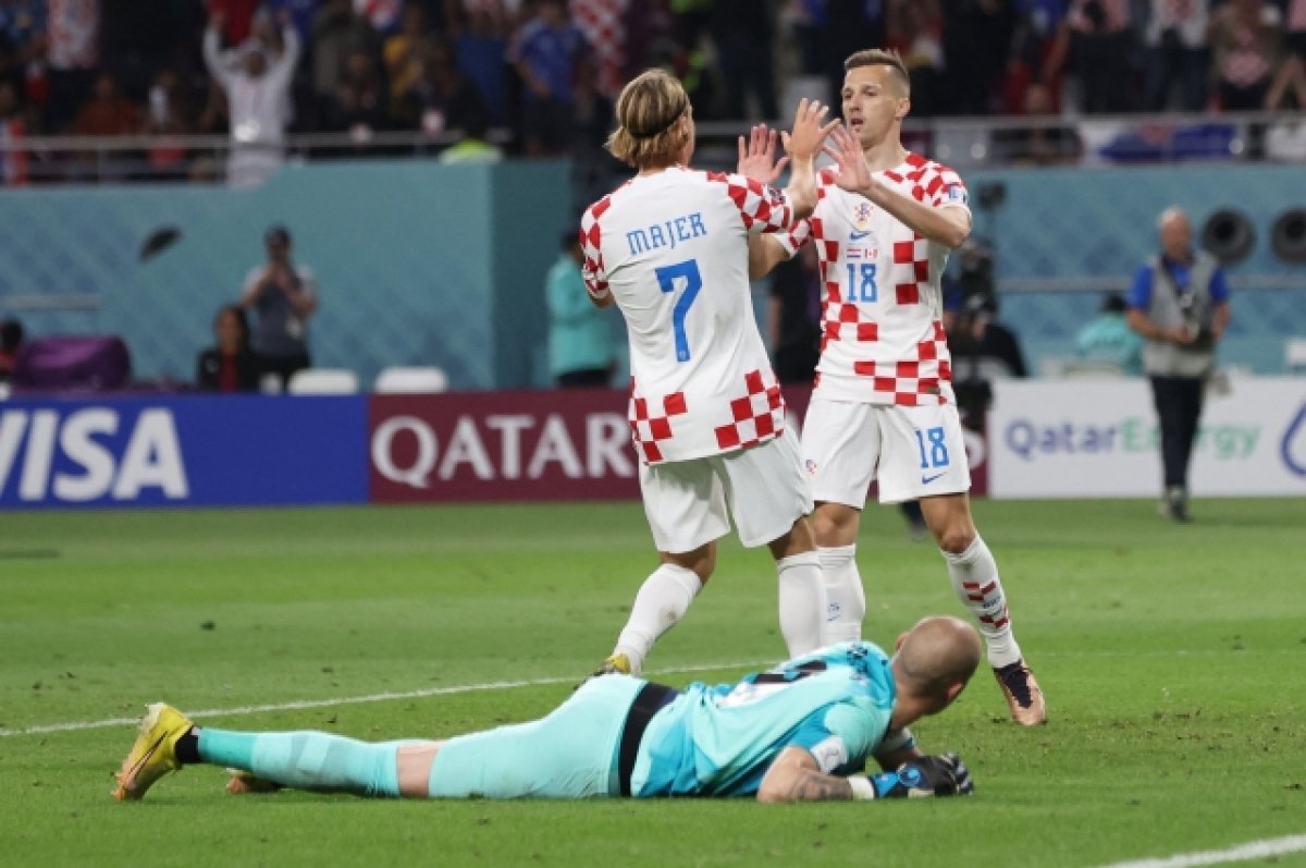 Хорватия разгромила Канаду в матче ЧМ в Катаре