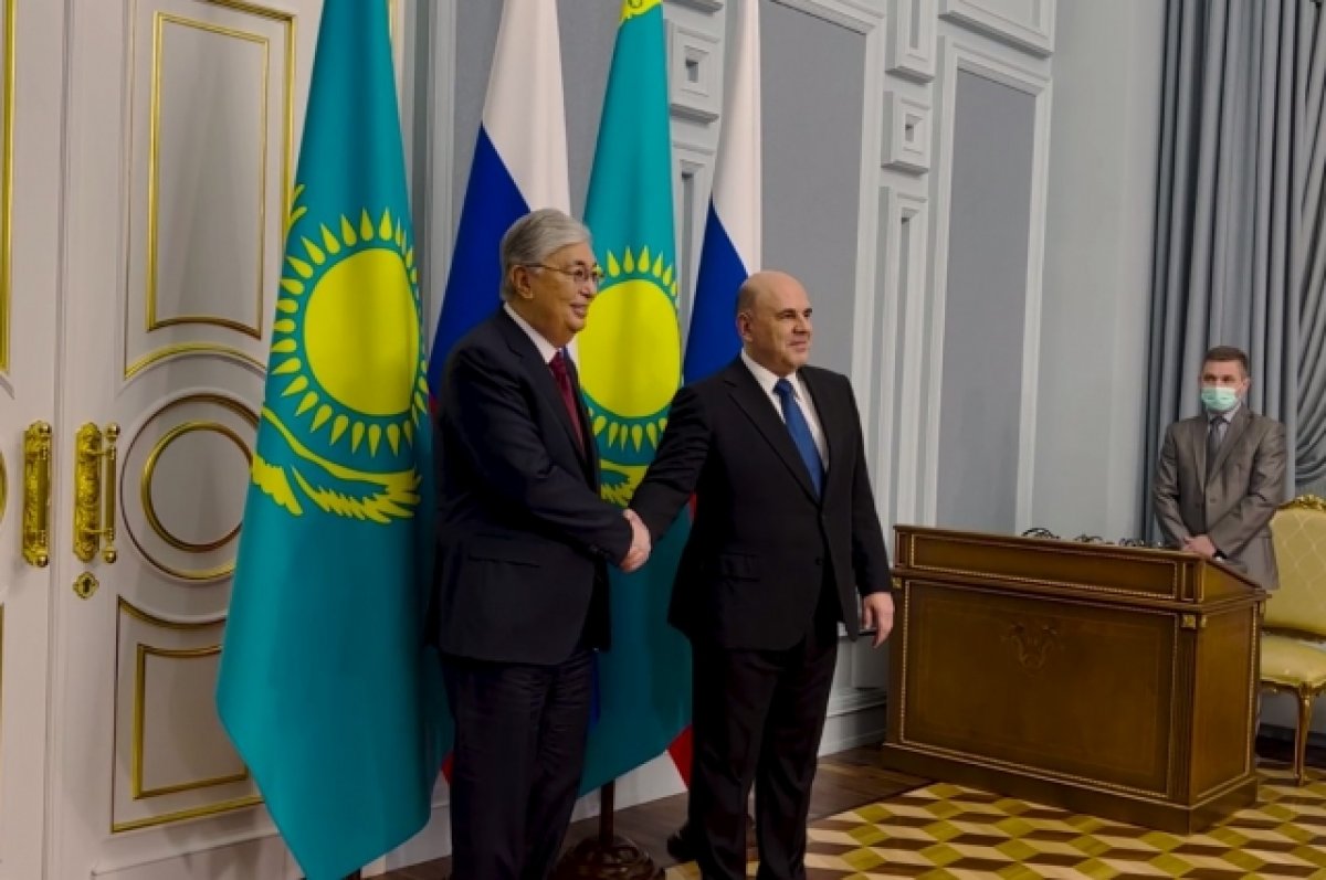 Мишустин: Казахстан и Россия выйдут на рекордный товарооборот