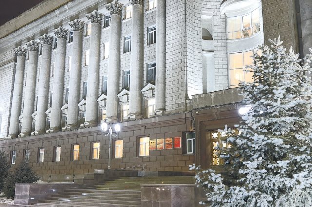 Здание правительства Красноярского края.