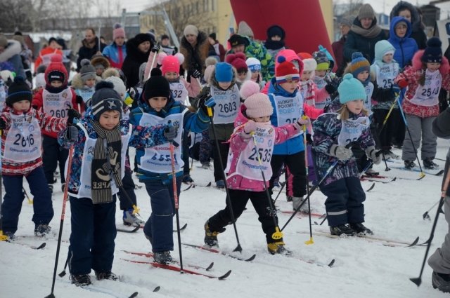 амый массовый зимний вид спорта в нашем регионе - лыжный.