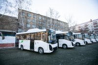 В Медногорске получили новые автобусы