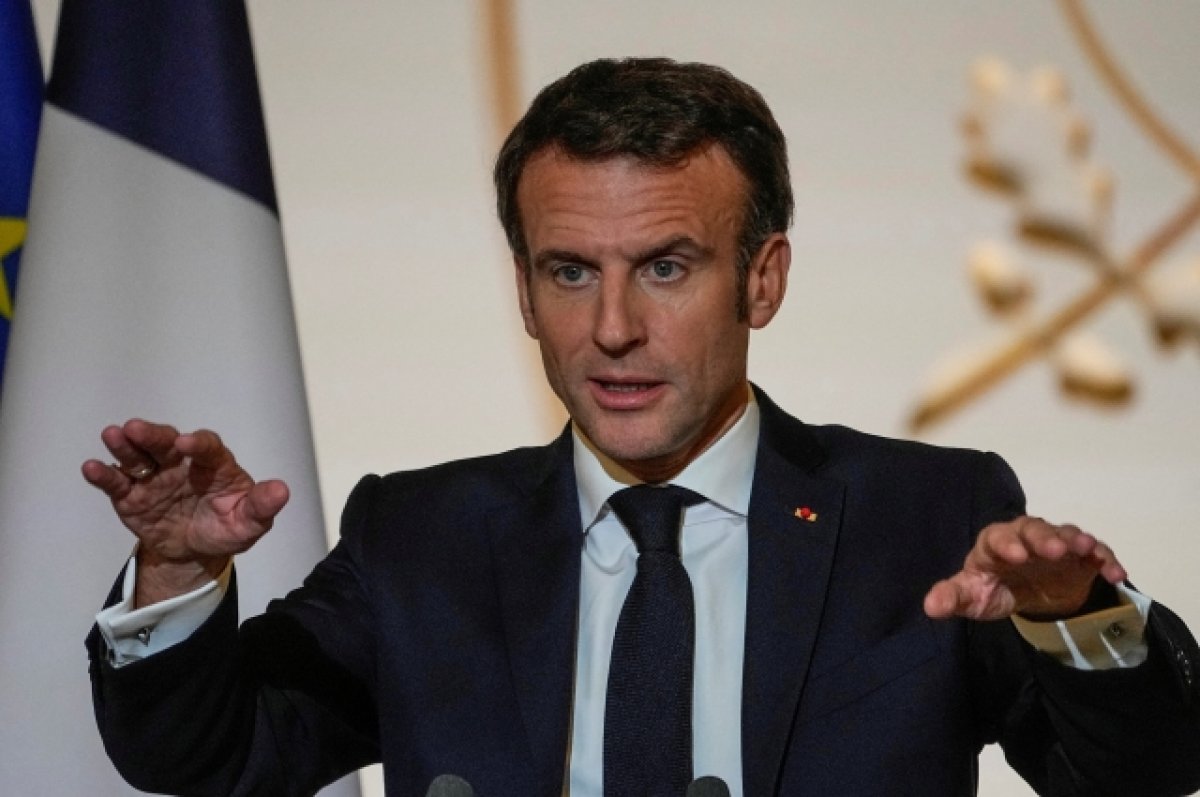 Макрон сообщил о заинтересованности Франции в восстановлении диалога с США