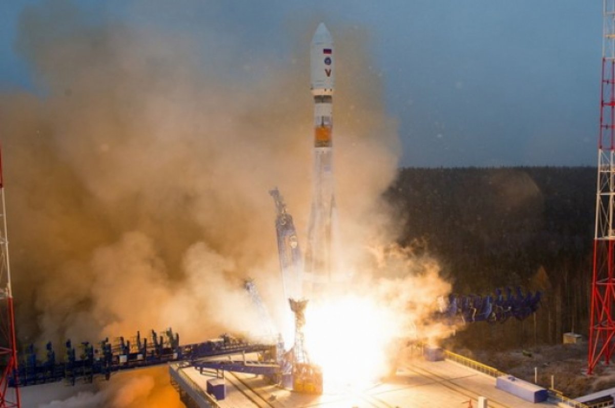 ВКС РФ осуществили пуск ракеты-носителя «Союз-2.1б» с космодрома Плесецк