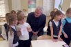 Сергей Собянин в Луганске заглянул в 1-й корпус учебно-воспитательного комплекса имени лётчика-космонавта Г.Т. Берегового.