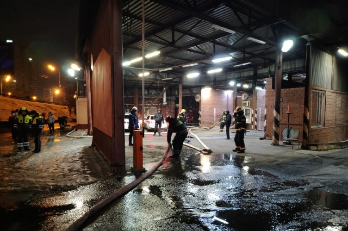 Прокуратура Москвы выясняет причины пожара на Микояновском мясокомбинате